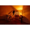 Lampe Bois Fire lumière décorative luminaire d'ambiance