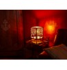 Lampe Bois sur Pied Arbre de Vie lumière d'ambiance et décorative