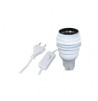 Adaptateur bouteille Blanc Douille E27
