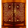 Lampe Bois Hibou lumière d'ambiance et décorative