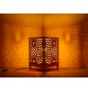 Lampe Bois Hibou lumière d'ambiance et décorative