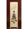 Boite bouteille en bois, caisse bouteille en bois Joyeux noël