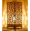 Lampe Bois Spyder lumière d'ambiance et décorative