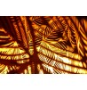 Lampe Bois Feuilles d'Automne lumière d'ambiance luminaire décoratif