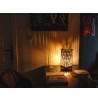 Lampe Bois Calixe lumière d'ambiance luminaire décoratif