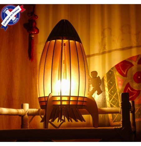 Lampe fusée