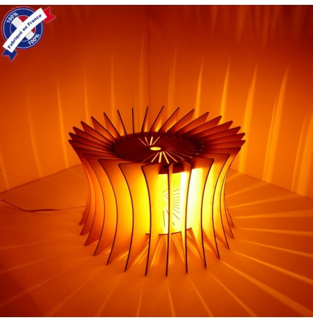 Lampe Bois design