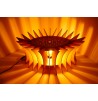 Lampe en bois design l'Oeil d'Horus