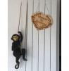 Support bougie triangle, porte bougie, deco table, deco intérieur