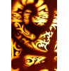 Lampe Bois Sultane lumière baroque décorative luminaire d'ambiance