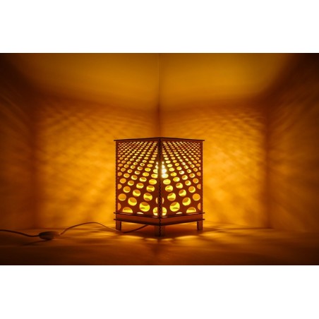 Lampe Bois La Forêt lumière d'ambiance luminaire décoratif Lampe Bois La Forêt lumière d'ambiance luminaire décoratif