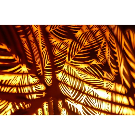 Lampe Bois Feuilles d'Automne lumière d'ambiance luminaire décoratif Lampe Bois Feuilles d'Automne lumière d'ambiance luminaire décoratif