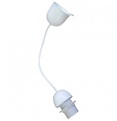 Fil de suspension lustre et luminaire Blanc Douille E27