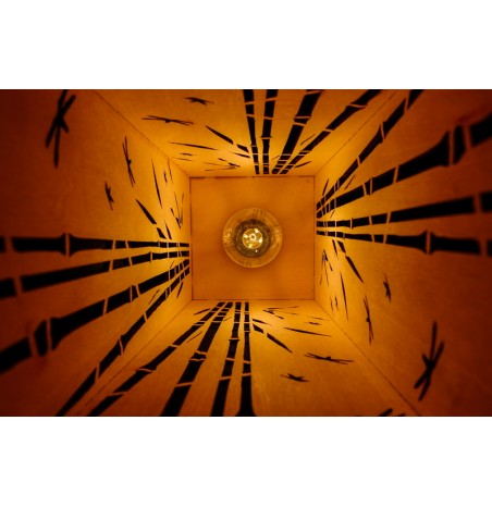 Lampe Bois Bambou Lampe Bois Bambou