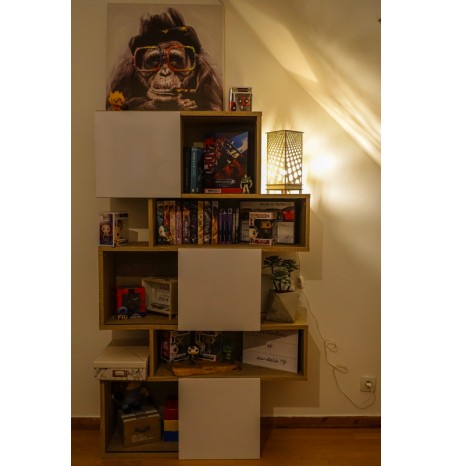 Lampe Bois Bubble lumière d'ambiance luminaire décoratif